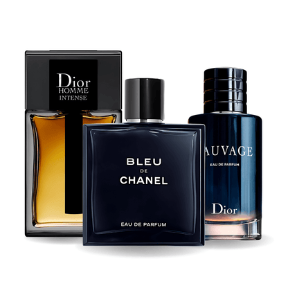 Sada 3 Parfémů | Sauvage Dior, Bleu de Chanel, Dior Homme Intense 100 ml